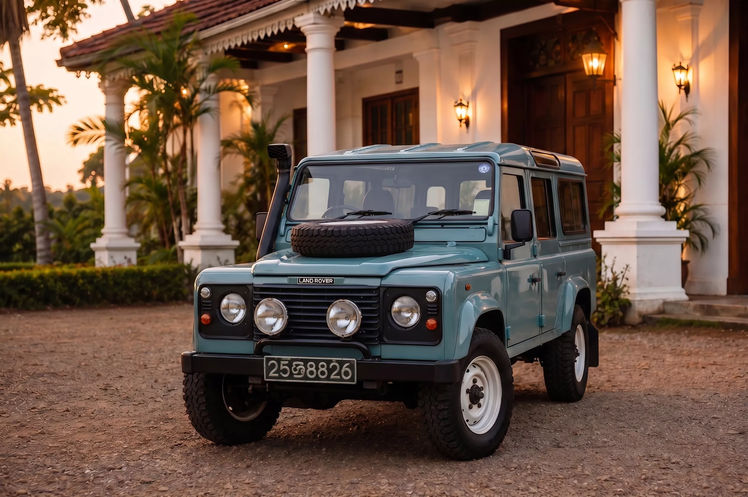 1970s Land Rover Series vintage 4x4 rental in Sri Lanka